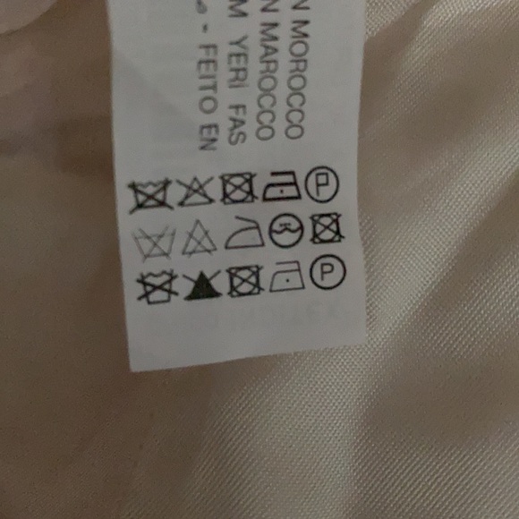 Zara White Draped Blazer Mini Dress with V-neckline. Size XS. Worn once - Picture 11 of 14